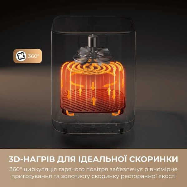 Фото - Мультипечь Mova AeroChef FD10 Pro Max Black (MOVA-FD10-PMAX-B)